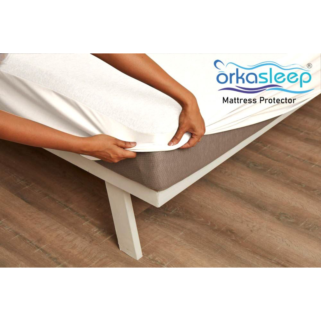 Orkasleep Mattress Protector, White view 6